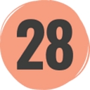 28 by Sam Wood logo
